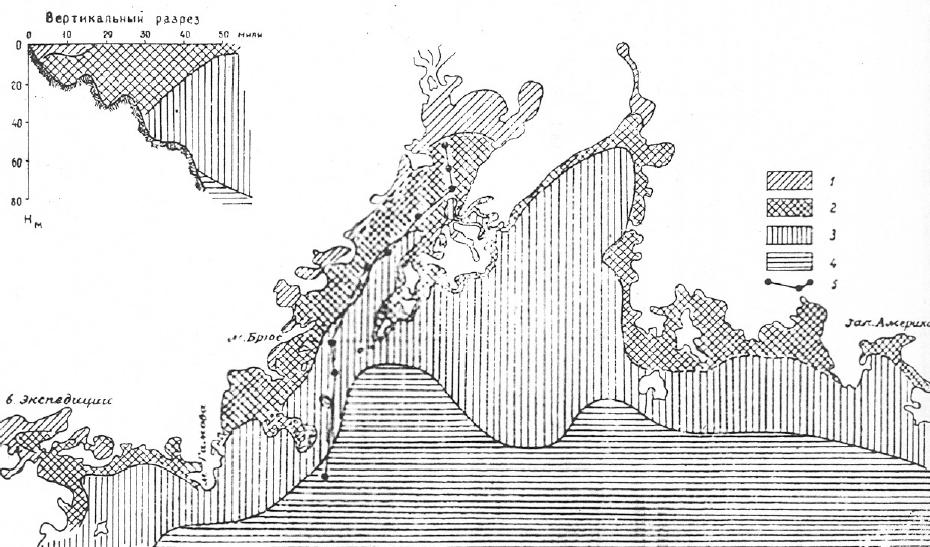 Горизонтальная и вертикальная структура вод Залива Петра Великого